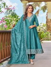 Rabbit By Aanchi Vichitra Silk Wholesale Anarkali Kurtis Collections
